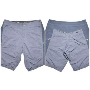 Kuhl | Men | Mutiny 9 Inch Navy Outdoor Hybrid Swim River Shorts | Size 32